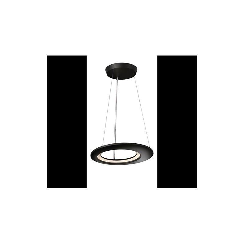 Colgante led Ecliptic negro Philips